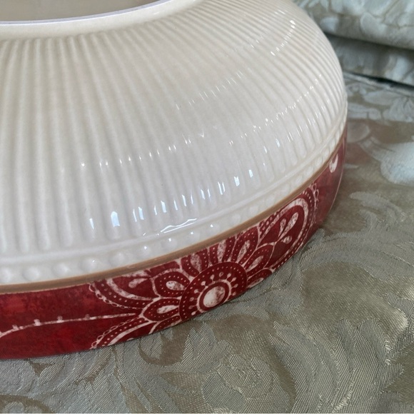 Pier 1 Imports Serving Bowl, Maribeth collection 12” Pasta Fruit Salad Bowl - Picture 7 of 10
